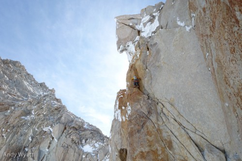 Colin on the last pitch of the Supercanaleta.